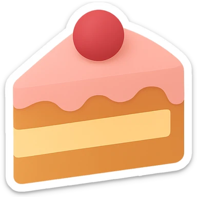 Cake sticker
