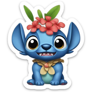 Stitch et Lilo sticker