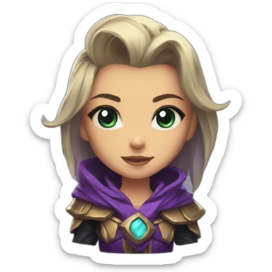 kaisa league of legends sticker