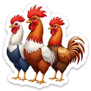 Rooster Squad sticker
