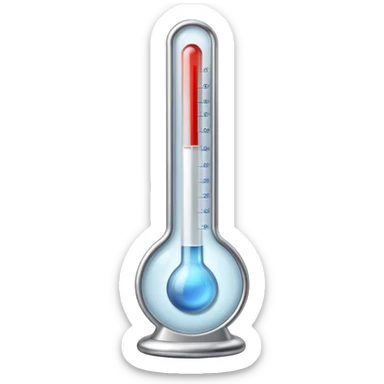 thermometer sticker