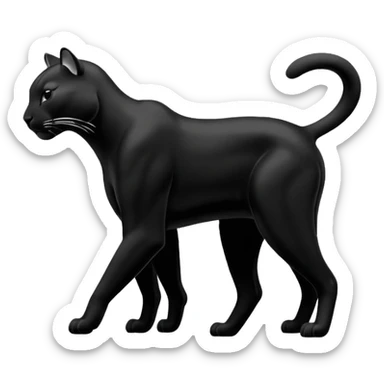 Puma brand logo as an emoji sticker