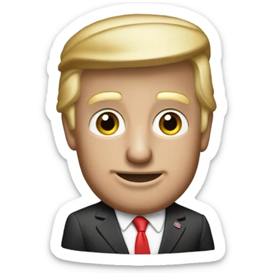 Donald trump, wearing Ohio state hat sticker