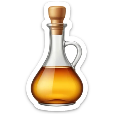 Vinegar bottle  sticker