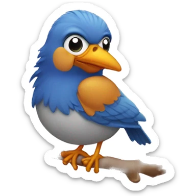 Birdie the Early Bird sticker