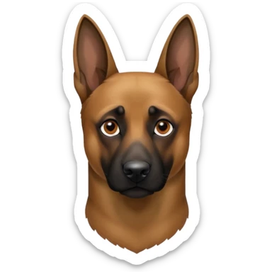 dog Malinois  sticker