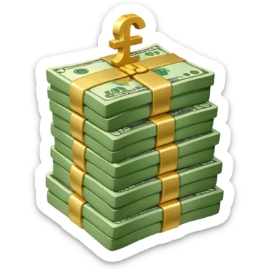 Dinero fácil de dibujar billetes super facil sticker