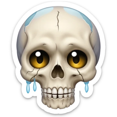 😭💀 sticker