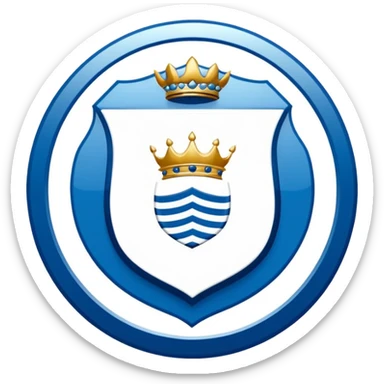 escudo del malaga fc sticker
