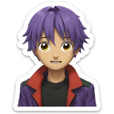 evangelion anime sticker