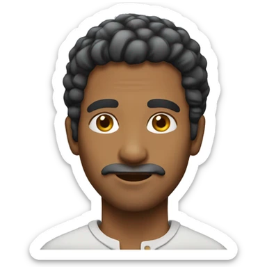 35 year old colombian man sticker