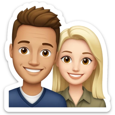 Tefi y jetset josh king  sticker