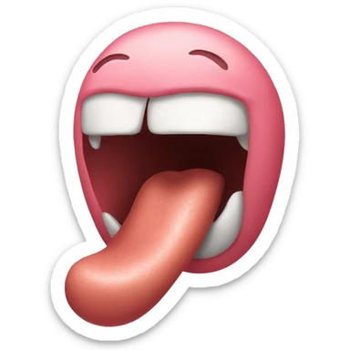 Tongue  sticker