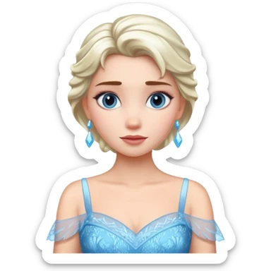elsa Princess sticker