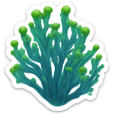 blue algae sticker