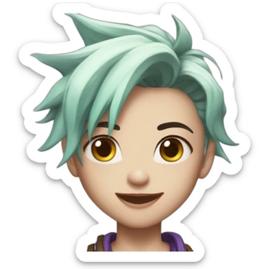 Jinx League of legend sticker