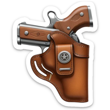 Gun Holster sticker