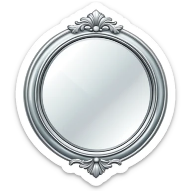 mirror sticker
