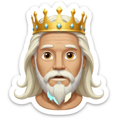 Greek god Zeus  sticker