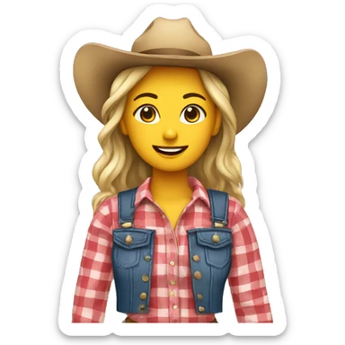 country girl sticker