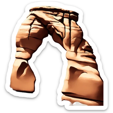 Delicate arch sticker