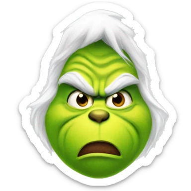 grinch sticker
