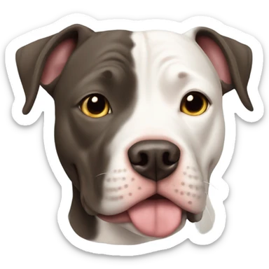Stella pit bull sticker