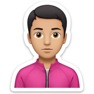 Hwang Jun-ho Age: Late 20s – Early 30s
Appearance: A fit, clean-shaven young man with short black hair and sharp eyes, a dark pink tracksuit sticker