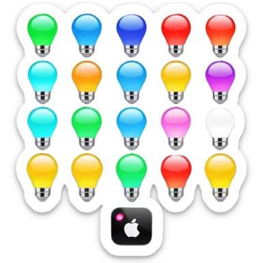 LED lights  sticker