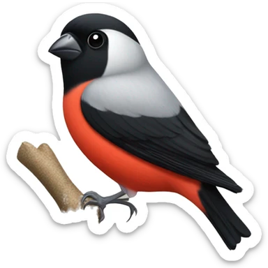 Puerto Rican Bullfinch  sticker