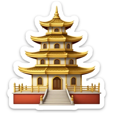 Pagoda sticker