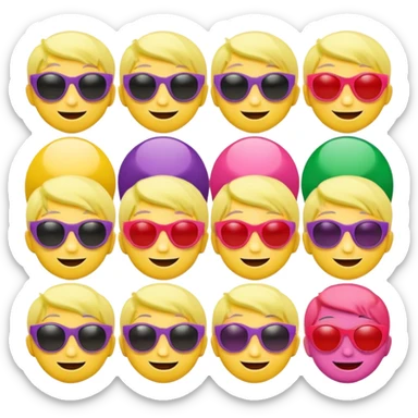 Can U do this as emoji 😂😔😇🥺😎😈🤑🤫🤗🙁😩😘 sticker