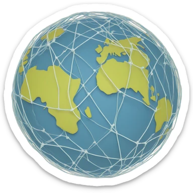 Internet symbol sticker