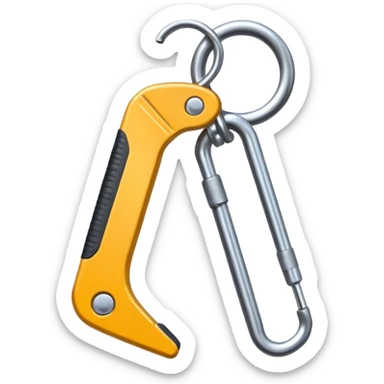 CLIMBING EQUIPMENT sticker