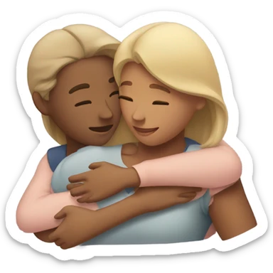 2 women 1 man throuple sticker