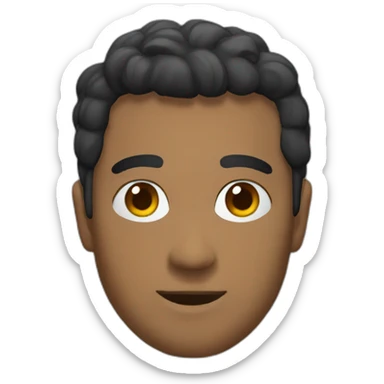 Persona aburrida sticker