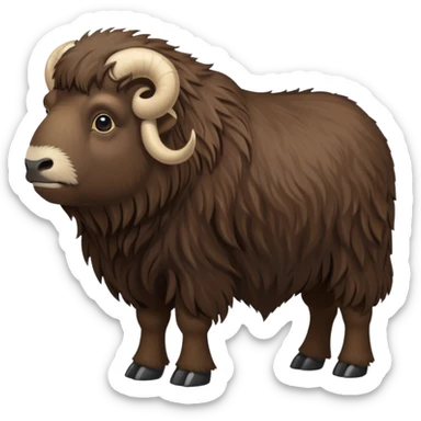 Musk Ox sticker
