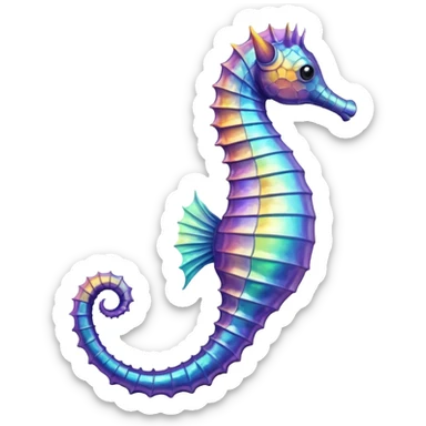 Caballo de mar sticker