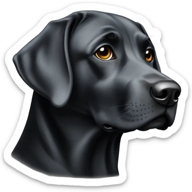 Create a Labrador sticker