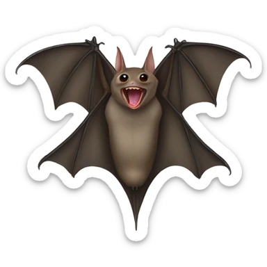 greater antillean long-tongued bat sticker