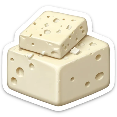 feta de queso sticker