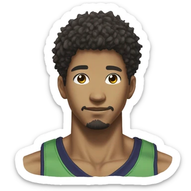 Hanamichi from the manga Slum Dunk!!!  sticker