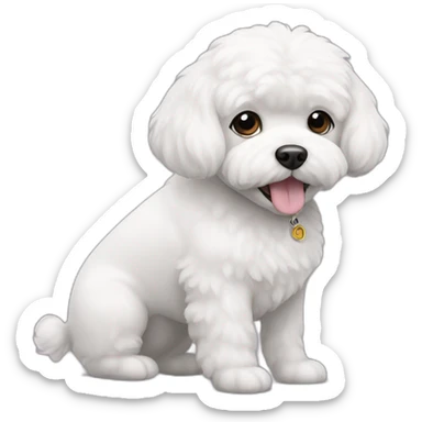 Bichon sticker