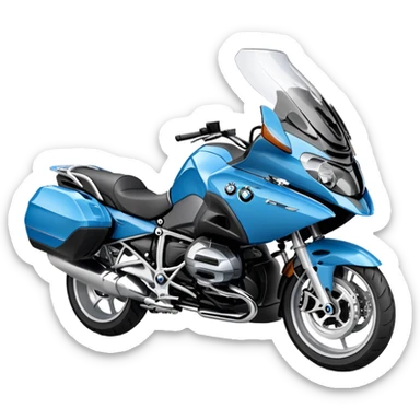 BMW R 1200 RT touring motorcycle sticker