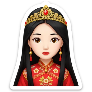 Original chinise princess  sticker