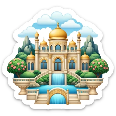 aesthetic-scenery-Decorations sticker