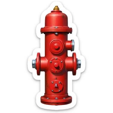 hydrant valve sticker