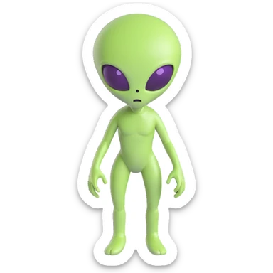 alien sticker