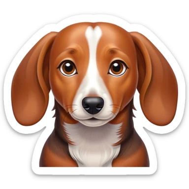 Dachshund Isabella sticker