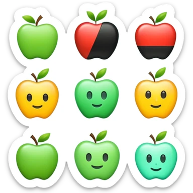 Design 10 skeuomorphic Apple-style icons for a public law attorney (urbanism, energy, environment). No legal clichés.
Style: Subtle depth, soft light, polished.
Colors: #B5F4D3 (mint), #111111 (black).
Format: Emoji-sized, SVG-like, clean, symmetric. sticker